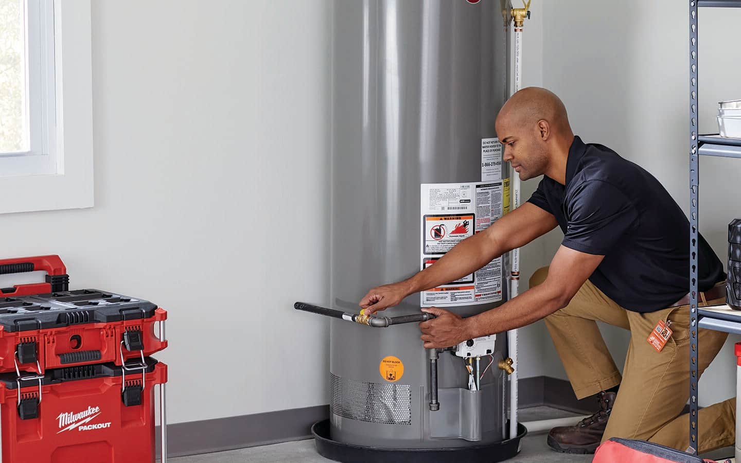 Types of Water Heaters: Electric vs. Gas - The Home Depot